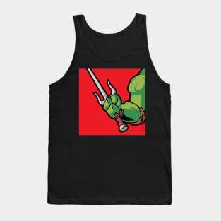 Turtle Pop! Red Tank Top